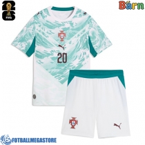 Fotballdrakt Barn Portugal Joao Cancelo #20 Bortedraktsett VM 2026 Kortermet (+ Korte bukser)